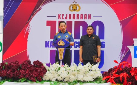 Kapolri Resmi Buka Judo Cup untuk Cetak SDM Berkualitas