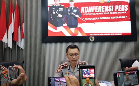Polisi Ringkus Tersangka dengan Catatan Lima Kali Masuk Penjara