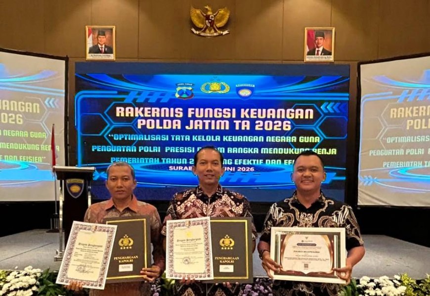 Penghargaan dari Kapolri dan Dirjen Perbendaharaan Jadi Motivasi Tingkatkan Kinerja