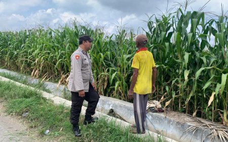 Polres Malang Ajak Petani Jaga Keberlanjutan Produksi Pangan